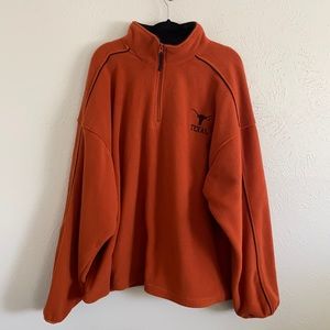 University of Texas Longhorns zip up fleece